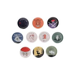 Badges|Maison Ghibli Collection de badges vintage 10 PCS - Princesse Mononoké