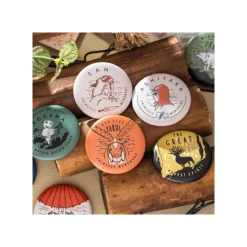 Badges|Maison Ghibli Collection de badges vintage 10 PCS - Princesse Mononoké