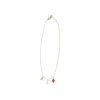 Bijoux|Maison Ghibli Collier Totoro Blanc Et Fraises - Mon Voisin Totoro