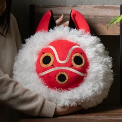 Coussins|Maison Ghibli Coussin Nakayoshi Masque de San - Princesse Mononoké