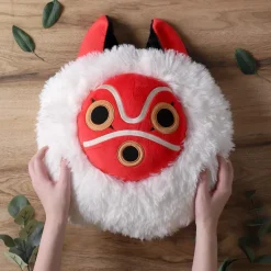 Coussins|Maison Ghibli Coussin Nakayoshi Masque de San - Princesse Mononoké