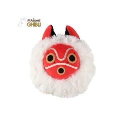Coussins|Maison Ghibli Coussin Nakayoshi Masque de San - Princesse Mononoké