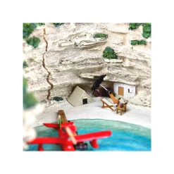 Décoration|Maison Ghibli Diorama Cachette de Marco - Porco Rosso