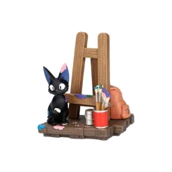 Décoration|Maison Ghibli Diorama Jiji Chevalet et calendrier - Kiki la petite sorcière