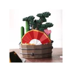 Décoration|Maison Ghibli Diorama No Face Bassine d’or et bambous - Le Voyage de Chihiro