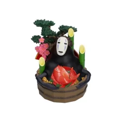 Décoration|Maison Ghibli Diorama No Face Bassine d’or et bambous - Le Voyage de Chihiro