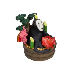 Décoration|Maison Ghibli Diorama No Face Bassine d’or et bambous - Le Voyage de Chihiro