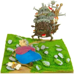 Loisirs Créatifs|Maison Ghibli Diorama papier Château de Hauru & Sophie  - Le Château ambulant