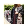 Textile|Maison Ghibli Etole Avec Boutons Kiki La Ville Sous La Neige - Kiki la petite sorci
