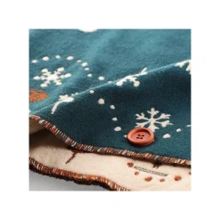 Textile|Maison Ghibli Etole Avec Boutons Totoro Dans La Neige - Mon Voisin Totoro