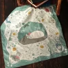 Textile|Maison Ghibli Grand mouchoir Mystérieuse rencontre 53x53 cm - Mon Voisin Totoro