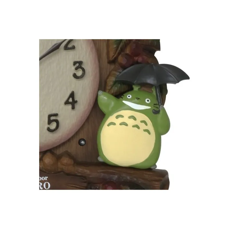 Décoration|Maison Ghibli Horloge à balancier Couronne de feuilles - Mon Voisin Totoro