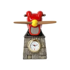 Décoration|Maison Ghibli Horloge Fio Piccolo Hydravion Derniere Version - Porco Rosso