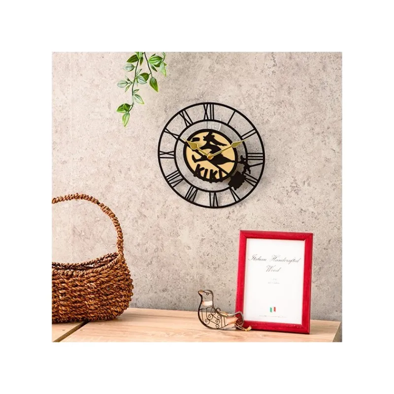 Décoration|Maison Ghibli Horloge Panneau de Kiki - Kiki la petite sorcière