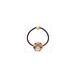 Accessoires|Maison Ghibli Élastique à Cheveux Totoro Gris Fraise - Mon Voisin Totoro
