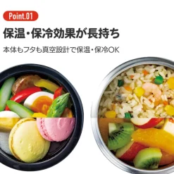 Cuisine Et Table|Maison Ghibli Lunch box Isotherme 230ml 2 étages Bouquet de fleurs - Kiki la petite
