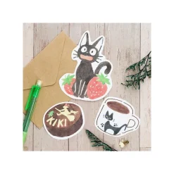 Cartes Postales Et Papier À Lettres|Maison Ghibli Mini-Papier à Lettres à Découper Kiriko Café - Kiki la petite sorcièr