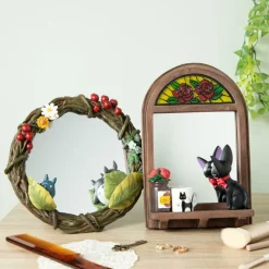 Décoration|Maison Ghibli Miroir Jiji devant la glace - Kiki la petite sorcière