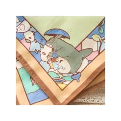 Textile|Maison Ghibli Mouchoir Chemin du vent vert clair - Mon Voisin Totoro