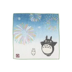 Textile|Maison Ghibli Mouchoir Feux d'Artifices - Mon Voisin Totoro