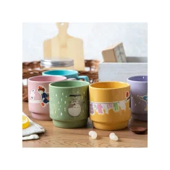 Cuisine Et Table|Maison Ghibli Mug couleur gauffré Totoro Parapluie - Mon Voisin Totoro