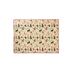 Cuisine Et Table|Maison Ghibli Nappe à Pique-nique Jiji Motifs 90 x 120 cm - Kiki la petite sorcière