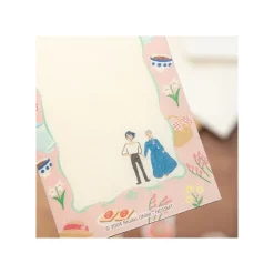 Cartes Postales Et Papier À Lettres|Maison Ghibli Papier à lettres Break Time Fleurs - Le Château ambulant