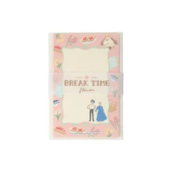 Cartes Postales Et Papier À Lettres|Maison Ghibli Papier à lettres Break Time Fleurs - Le Château ambulant