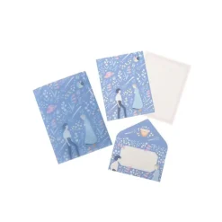 Cartes Postales Et Papier À Lettres|Maison Ghibli Papier à lettres et chemise Sophie et Haru - Le Château ambulant