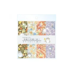 Cartes Postales Et Papier À Lettres|Maison Ghibli Papier Chiyogami Automne 2024 - Mon Voisin Totoro