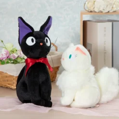 Peluches Classiques|Maison Ghibli Peluche Jiji assise M - Kiki la petite sorcière