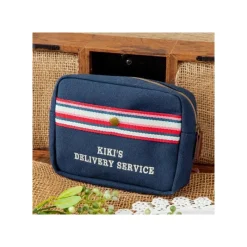 Accessoires|Maison Ghibli Pochette Bleu Marine Jiji - Kiki la petite sorcière