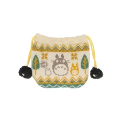 Sacs|Maison Ghibli Pochon Tricoté Cache Cache - Mon Voisin Totoro