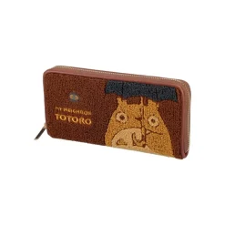 Accessoires|Maison Ghibli Portefeuille Cuir Et Tissu Totoro Parapluie