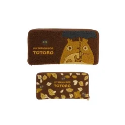 Accessoires|Maison Ghibli Portefeuille Cuir Et Tissu Totoro Parapluie