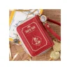 Accessoires|Maison Ghibli Porte-Monnaie Rouge Livre de contes - Si tu tends l'oreille