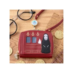 Accessoires|Maison Ghibli Porte-Monnaie Train No Face avec cordon - Le Voyage de Chihiro