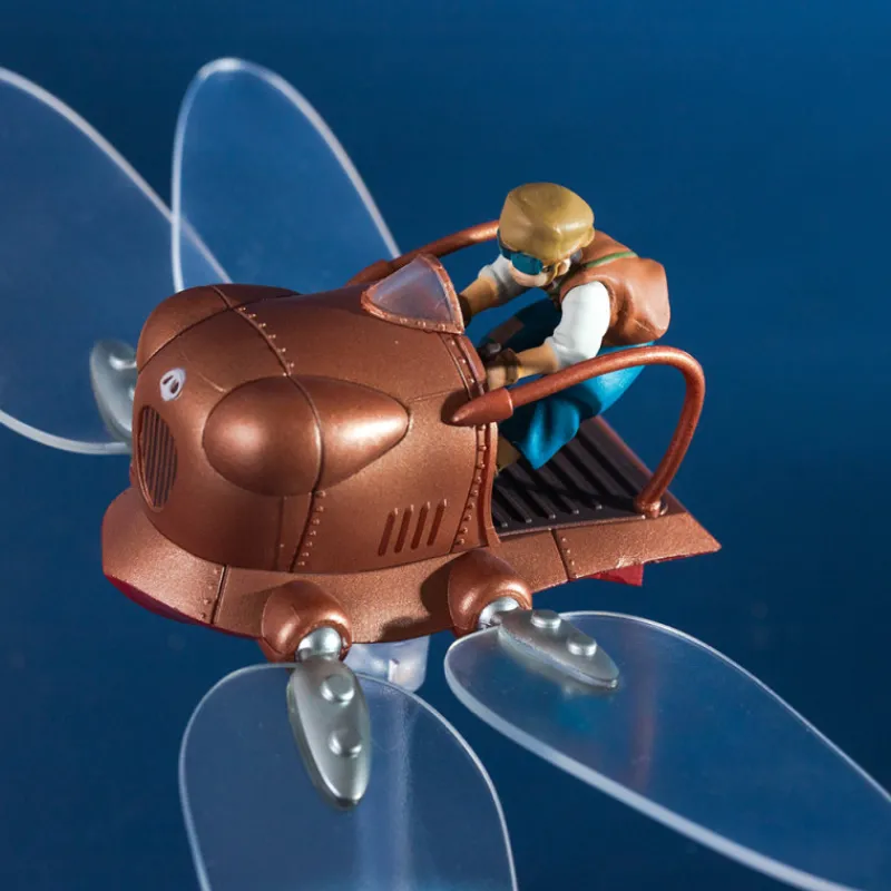Figurines|Maison Ghibli Pose Collec Assort. de 5 Figurines Flaptter - Le Château dans le ciel