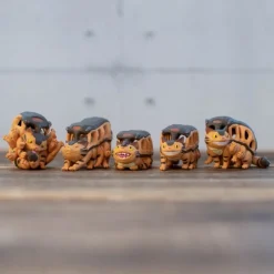 Figurines|Maison Ghibli Pose Collection Assort. de 6 Figurines Chatbus - Mon Voisin Totoro