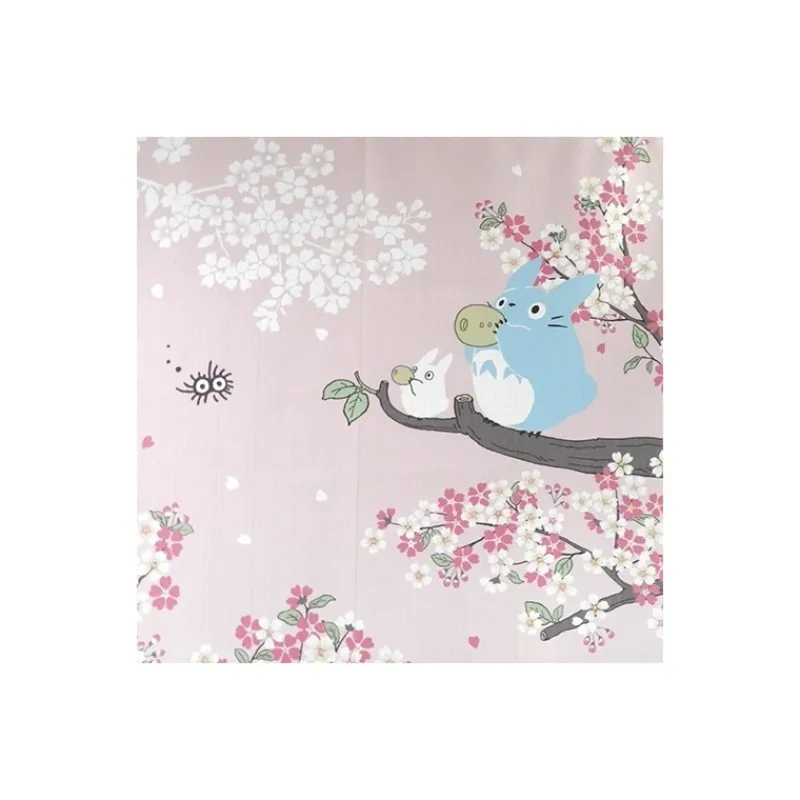 Décoration Murale|Maison Ghibli Rideaux Totoro Cerisiers - Mon Voisin Totoro