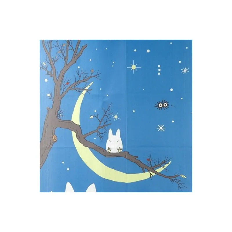 Décoration Murale|Maison Ghibli Rideaux Totoro Ciel d'hiver - Mon Voisin Totoro
