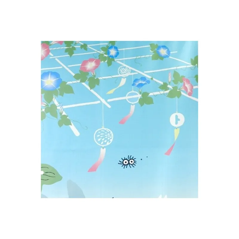 Décoration Murale|Maison Ghibli Rideaux Totoro ciel d'été - Mon Voisin Totoro