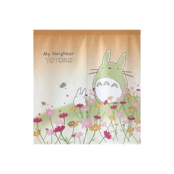 Décoration Murale|Maison Ghibli Rideaux Totoro Fleurs - Mon Voisin Totoro