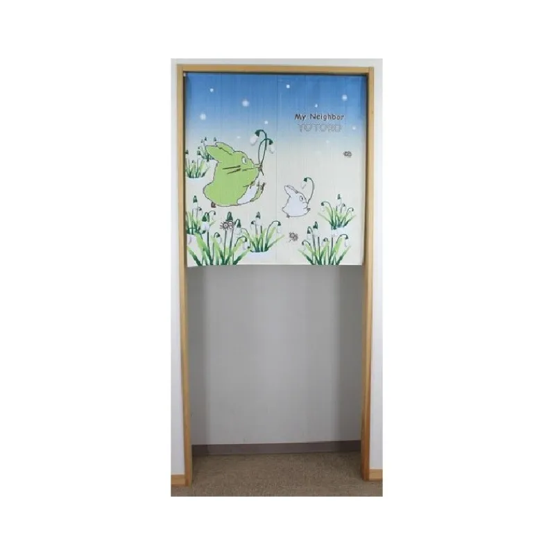 Décoration Murale|Maison Ghibli Rideaux Totoro Flocons de Neige - Mon Voisin Totoro
