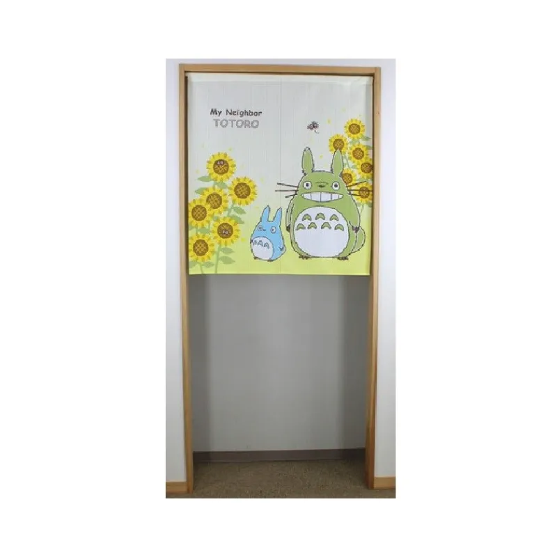 Décoration Murale|Maison Ghibli Rideaux Totoro Tournesol - Mon Voisin Totoro