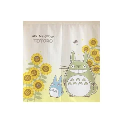 Décoration Murale|Maison Ghibli Rideaux Totoro Tournesol - Mon Voisin Totoro