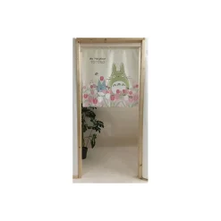 Décoration Murale|Maison Ghibli Rideaux Totoro Tulipes - Mon Voisin Totoro