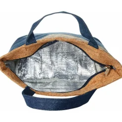 Cuisine Et Table|Maison Ghibli Sac à Lunch style liège & denim - Mon Voisin Totoro