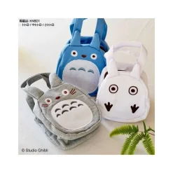 Cuisine Et Table|Maison Ghibli Sac à Lunch Totoro Blanc Tissu - Mon Voisin Totoro