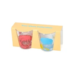 Cuisine Et Table|Maison Ghibli Set 2 Verres Ponyo & Sosuke - Ponyo sur la falaise